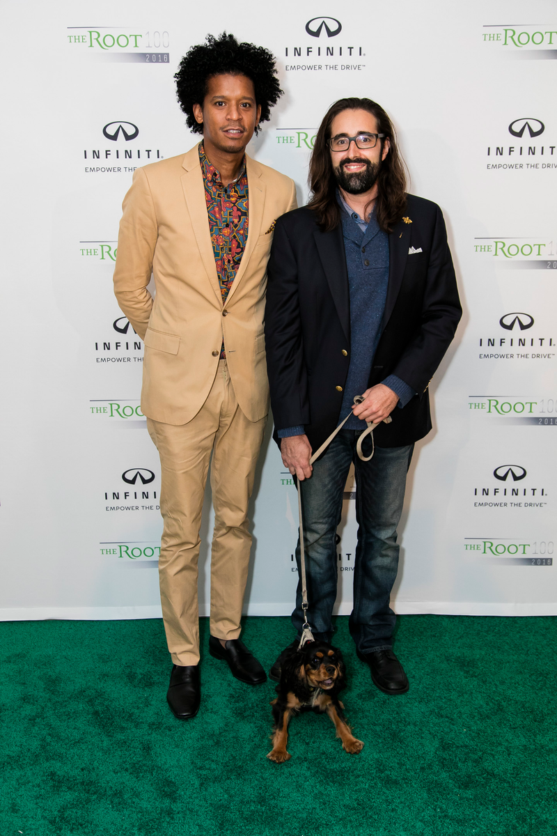 Chef Roblé Ali and Adam BanksDerrick Davis